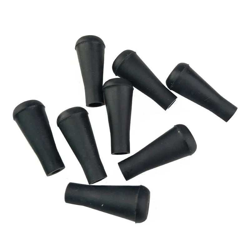 12-Pack 6mm/8mm Arrow Tip Rubber Blunt Point Broad Heads for Bows