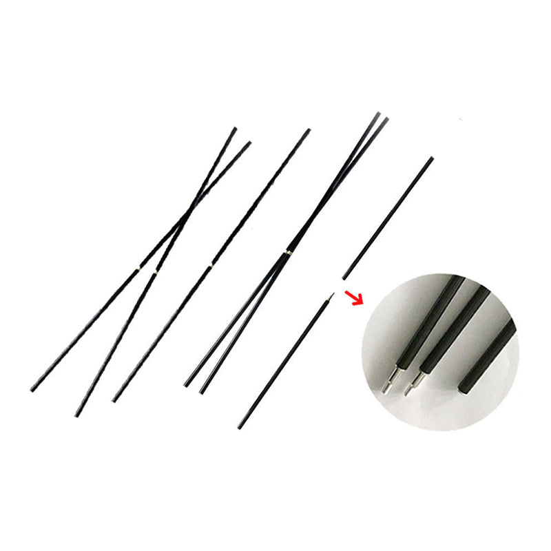 Archrey Aluminum Arrow Insert ID6.2mm OD7.6mm Arrow Connecter for Take-down Arrow