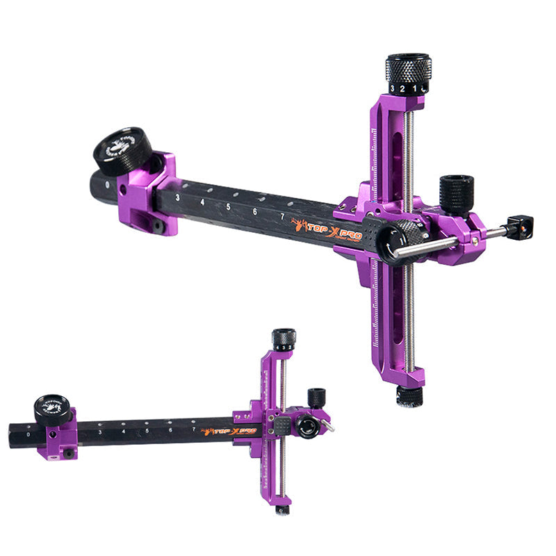 Recurve Bow Sight Carbon Bar 1 Pin Aluminum Targeting TR1003 Bow Arrow