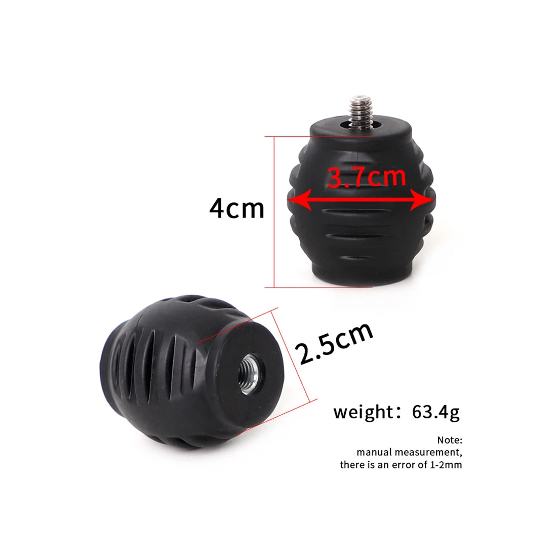 Balance Bar Stabilizer Ball Bow Riser Damper Bow Handle Damper Shock Absorber