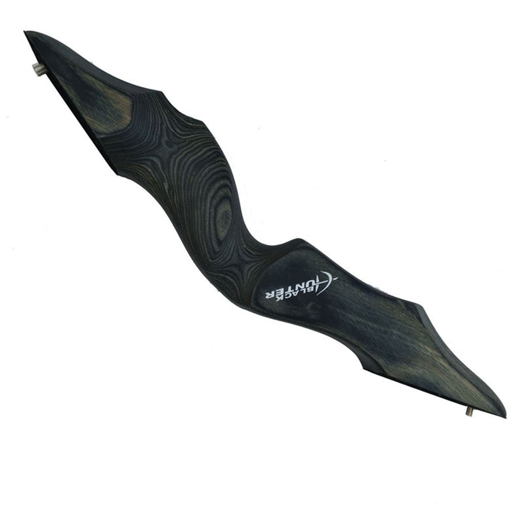 15inch Recurve Bow Black Hunter Bow Handle Limbs Right or Left Hand