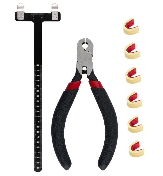 Adjustment Tool Bow String Nocking Points Pliers T Squares Tuning Ruler for for Recurve