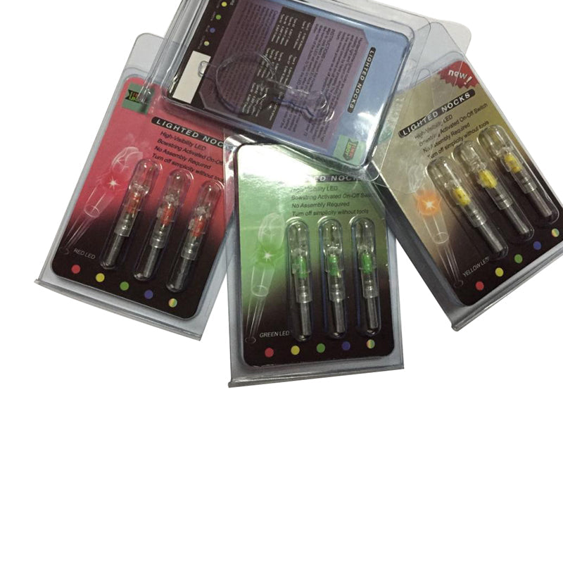 LED Lighted Nock, ID6.2mm, Bowstring Activated, Arrow for &