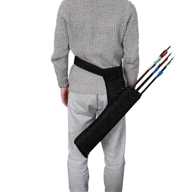 Arrow Bag 49*14 Cm Arrow Quiver 3 Tubes Single Shoulder for Bow and Arrow