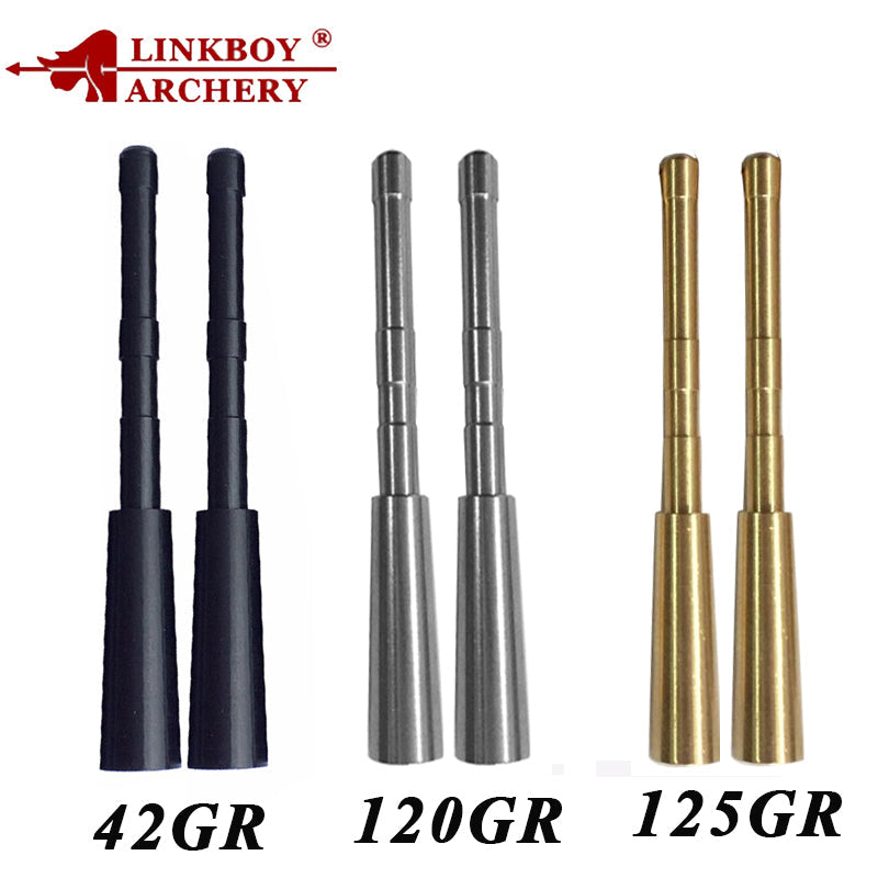 12-Pack Arrow Insert Adapter Connect Broadheads Arrow Points for ID4.2mm Shaft Recurve Bow