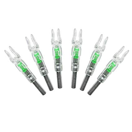 LED Lighted Nock, ID6.2mm, Bowstring Activated, Arrow for &
