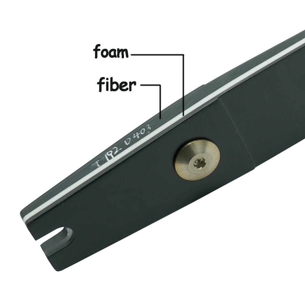 1 Pair ILF Bow Limbs 40-42lbs Bow Piece Fiber/Foam 68/70inch for Right Hand 23/25inch
