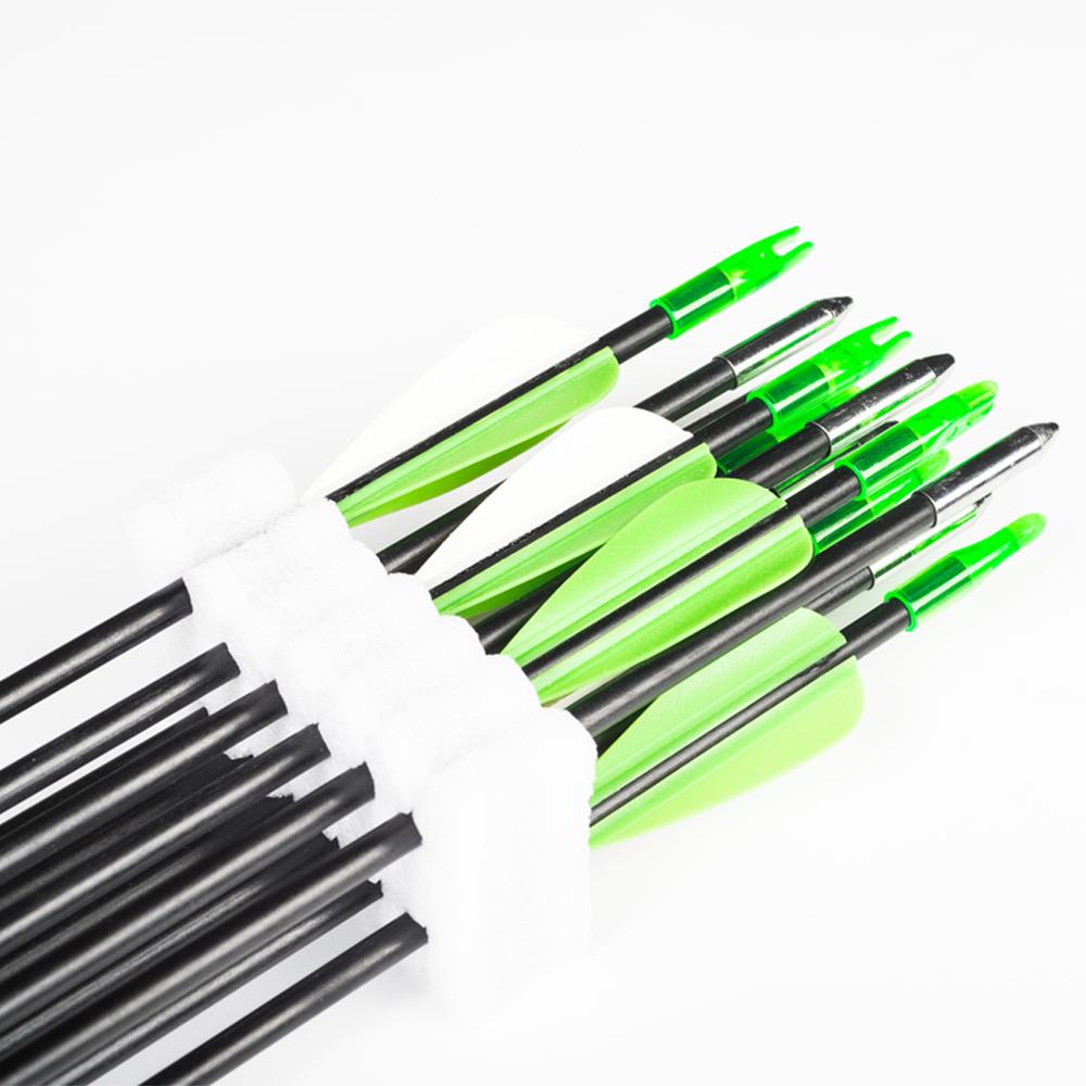 6MM Fiberglass Arrow for Compound Bow and Recurve Bow and Target Arrow Bow