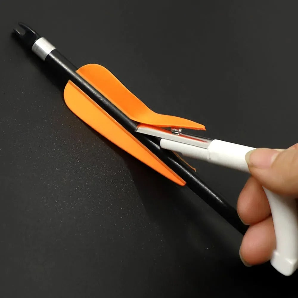 Arrow Feather Removal Tool Arrow Vanes Scraper Cleaner for DIY Arrow Shaft Clean