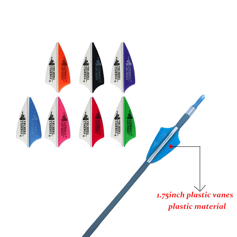 Plastic Arrow Vanes Fletching for Bow