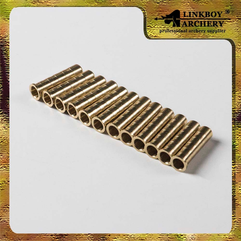 6/12-Pack Aluminium Arrow Insert Thread 8-32 ID6.2mm OD 7.6mm Compound Bow