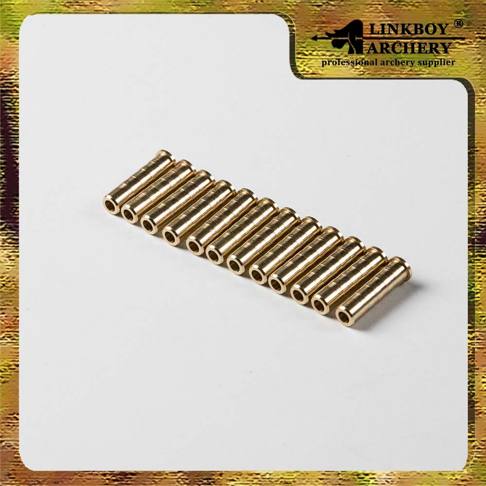 6/12-Pack Aluminium Arrow Insert Thread 8-32 ID6.2mm OD 7.6mm Compound Bow