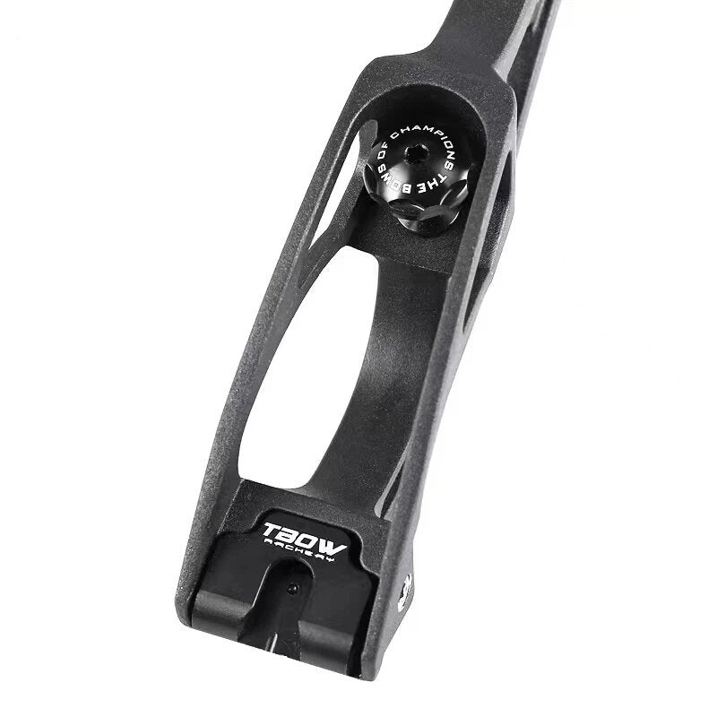 H8 Recurve Bow Riser 25 Inches Aluminum Alloy Handle 20-40 Lbs Limbs for Right
