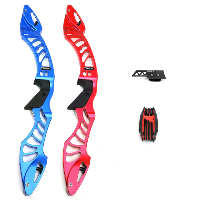 H27 Recurve Bow Riser ILF Interface Handle 27 Inches for Right Hand Use