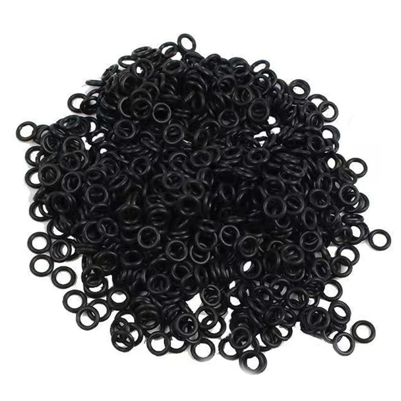 O-Rings for Broadheads, OD 1/4", 50-Pack, Rubber Replacement Bands for & Target