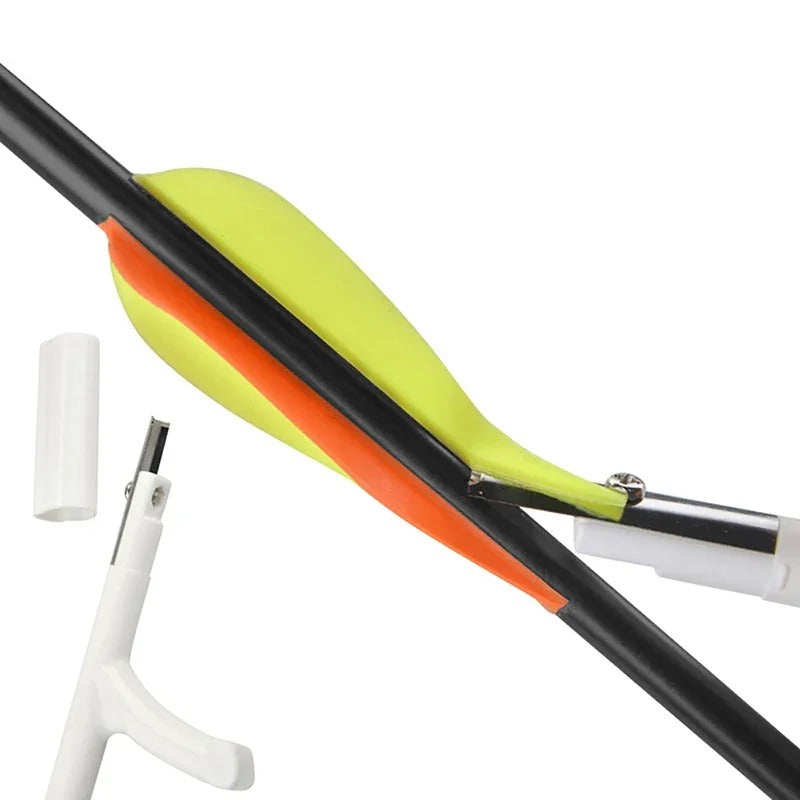Arrow Feather Removal Tool Arrow Vanes Scraper Cleaner for DIY Arrow Shaft Clean