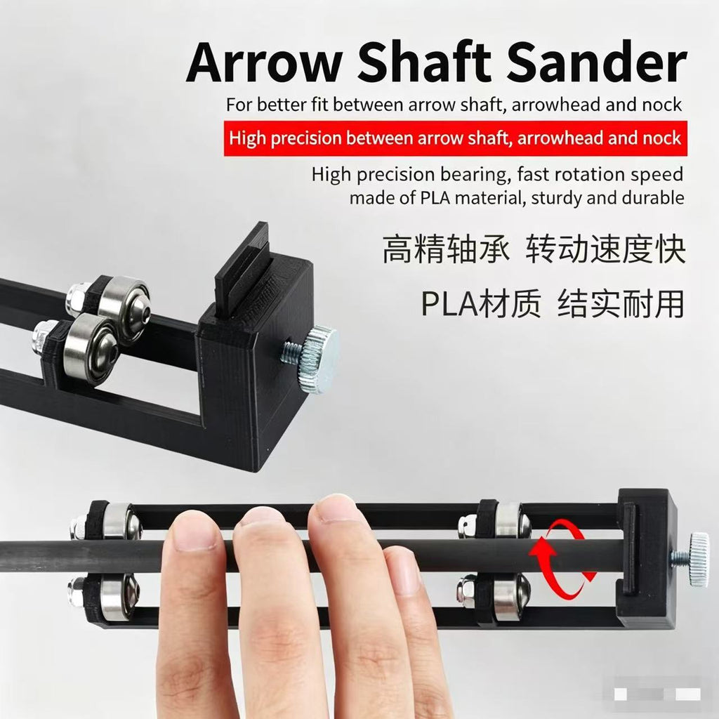 Arrow Shaft Grinder Carbon Arrows Sharpener DIY Tool for Bow and Arrow