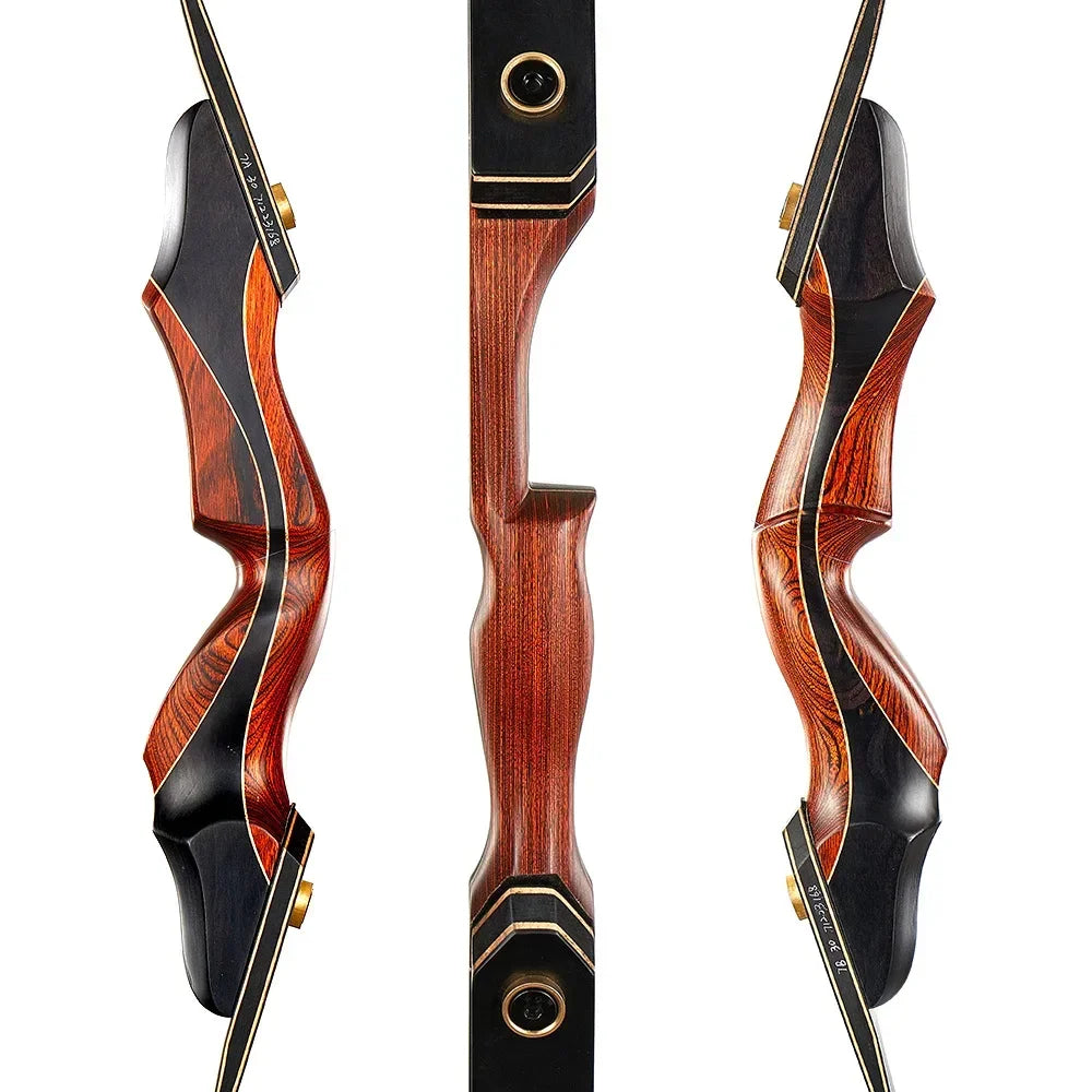 Traditional Beauty Reflection Bow and Arrow Recurve Bow Wooden Split Bow
