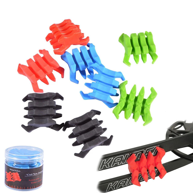 2-Pack Compound Bow Bow Limbs Stabilizer Shock Damper Absorber Stabilizer Limb Vibration