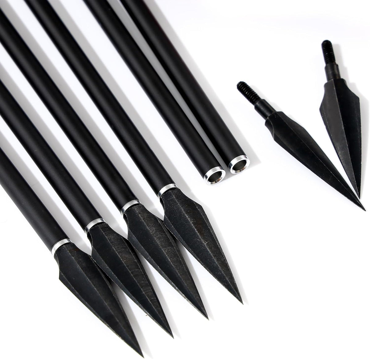 Camo Series Carbon Arrows 30 Inch Spine 300 340 400 500 for Compound Bow