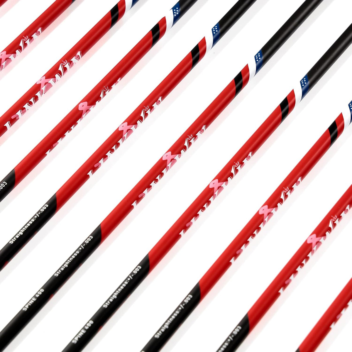 Camo Series Carbon Arrows 30 Inch Spine 300 340 400 500 for Compound Bow