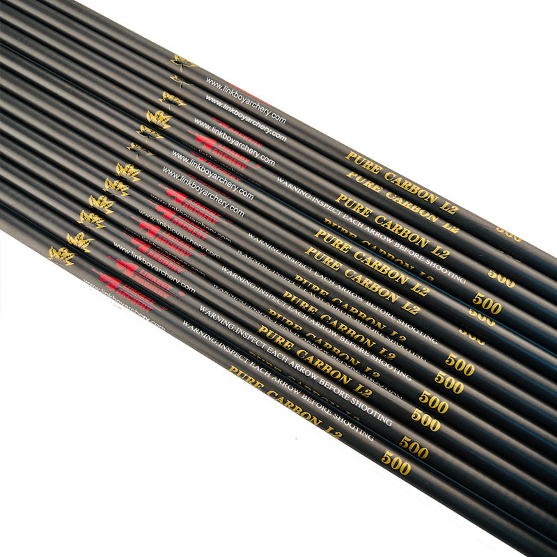 Pure Carbon Fiber Arrows Shaft 30"32" Spine 200 300 340 400 500 600 700