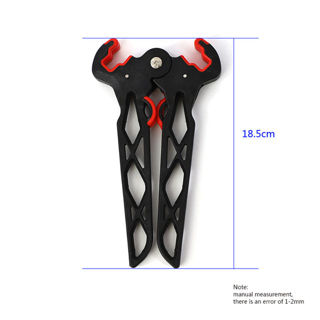 2 Sizes of Recurve Bow Stand Bow Holder Rack Removable Compound Bow Stand Arrow