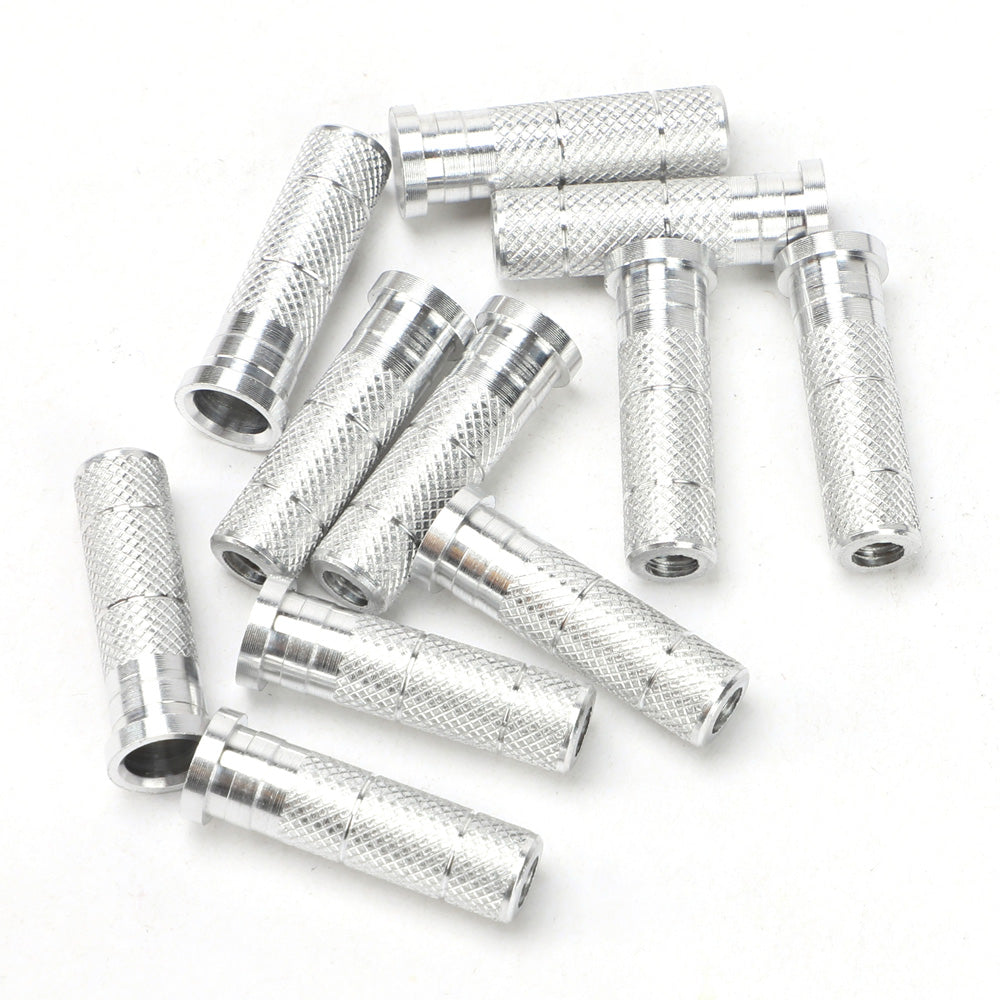 12-Pack Aluminium Arrow Insert Fit for ID6.2mm OD7.1-7.9mm Compound Bow