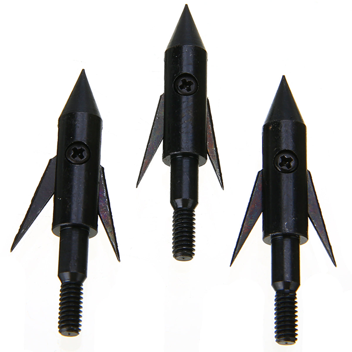 3-Pack Steel Fish Bow Arrow Tips Boardhead Arrowhead Points Arrow Head Fishing