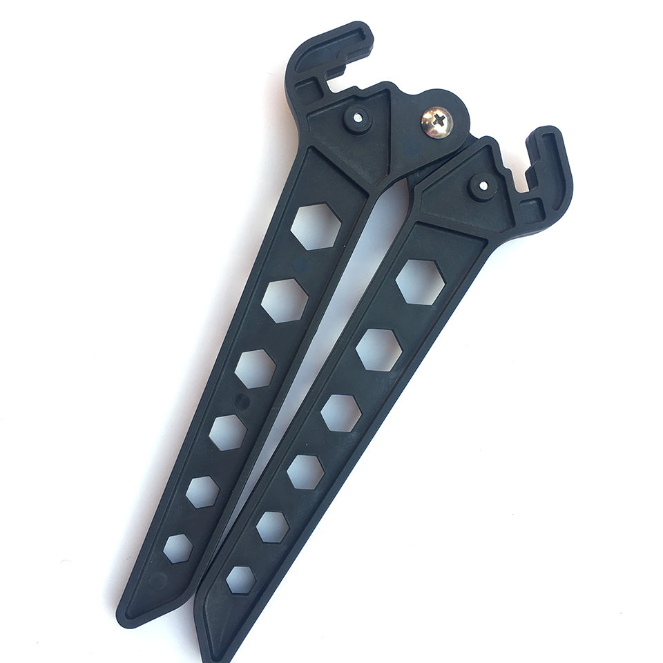 Compound Bow Stand Holder Recurve Bow Bracket Kick Rack Support Folding
