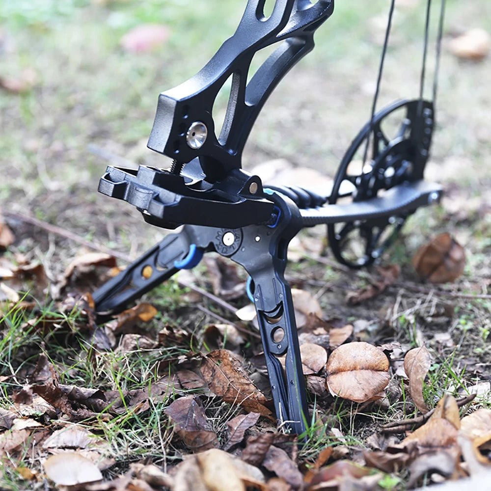 Folding Compound Bow Support Stands ABS Bow Holder Bow Holder Bracket Bow Kick Rack