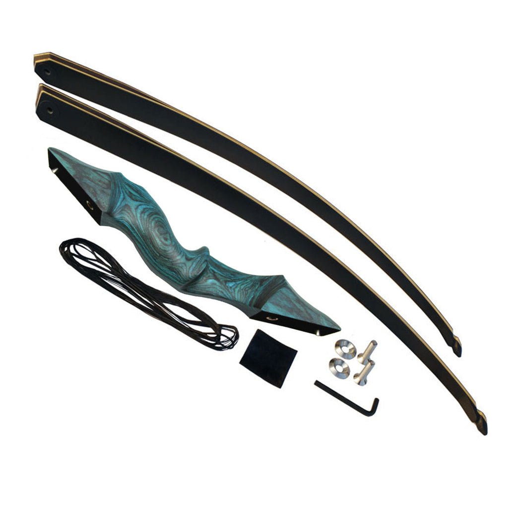 59inch Recurve Bow Longbow Takedown Bow Limb Right Left Hand Longbow