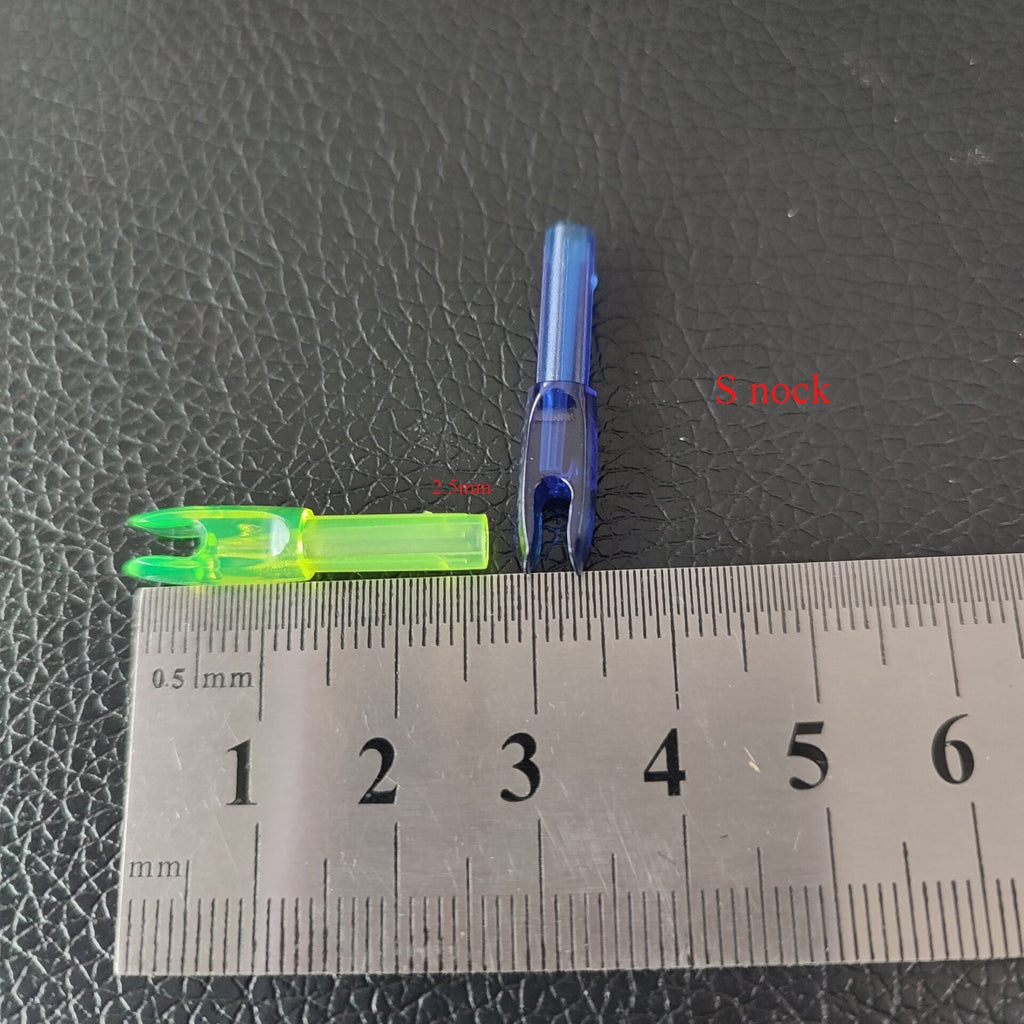 24-Pack Insert Tail Nock Pins Plastic Arrow Nocks Replacement Arrow Nocks Fit Inner Diameter