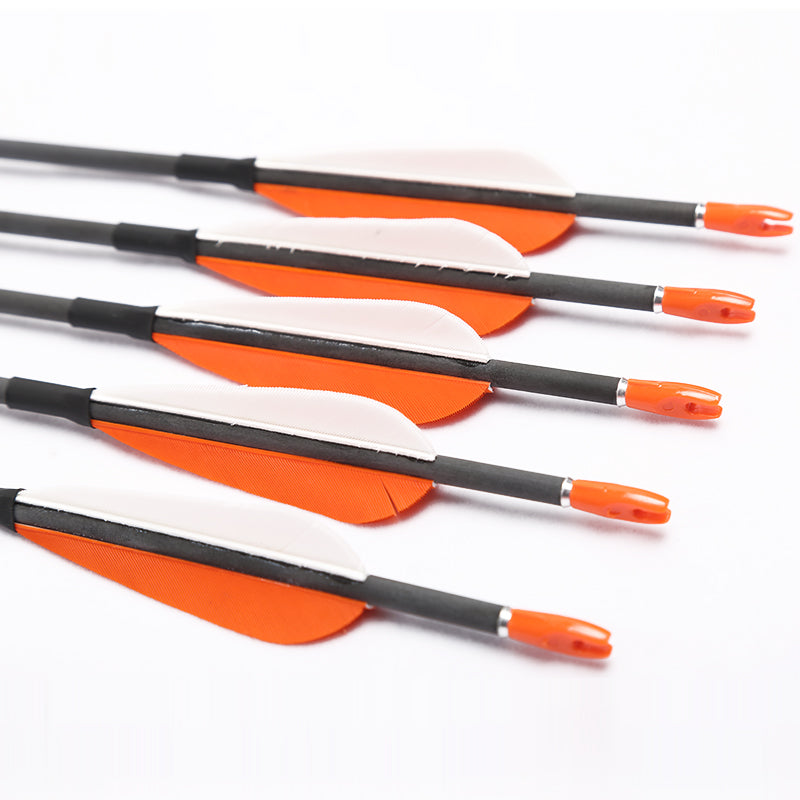 12-Pack Carbon Arrow ID 3.2mm Spine 400-1000 for Compound Bow