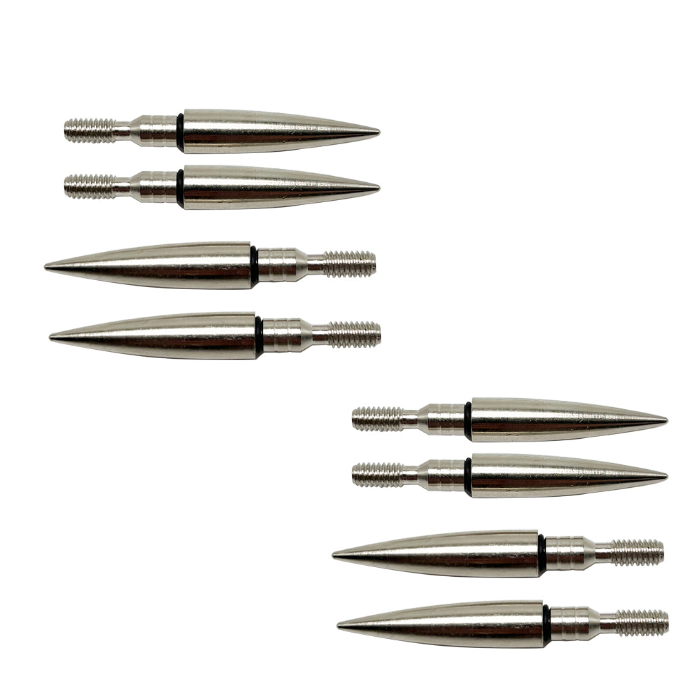 30-Pack Broadheads 75/125 Grain Arrow Field Points Screw-In Arrowheads Target Compound Bow