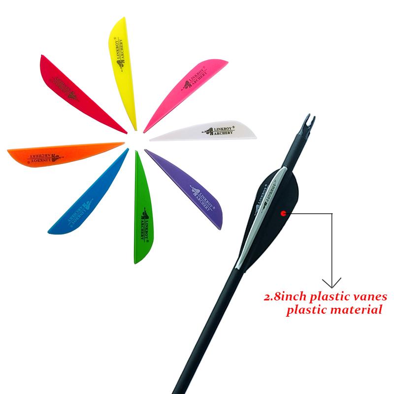 Plastic Arrow Vanes Fletching for Bow