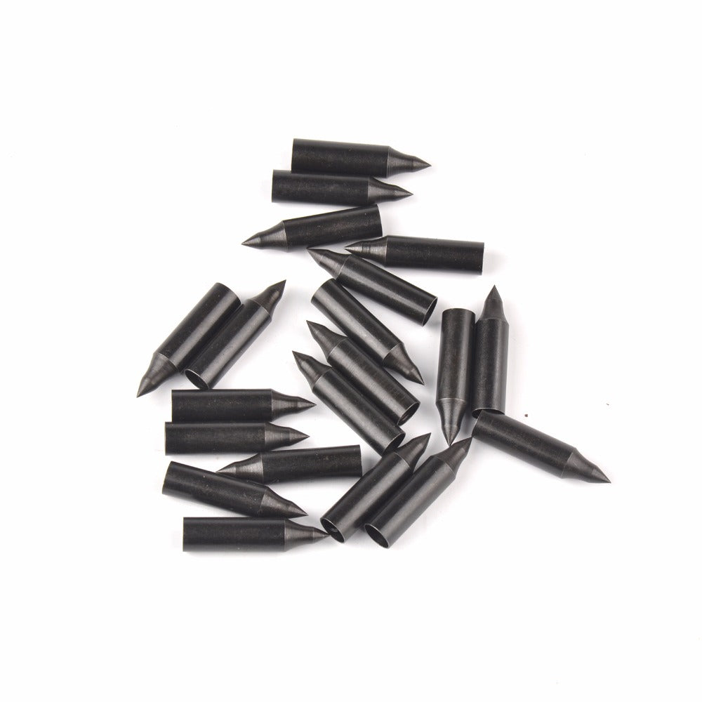 Parts 8mm Glue on Field Arrow Tips Target Point Carbon Steel Arrow Head Broadhead