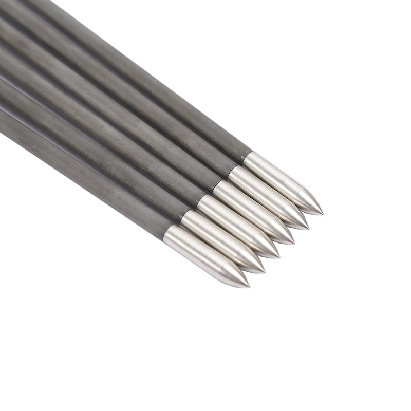 12-Pack Carbon Arrow ID 3.2mm Spine 400-1000 for Compound Bow