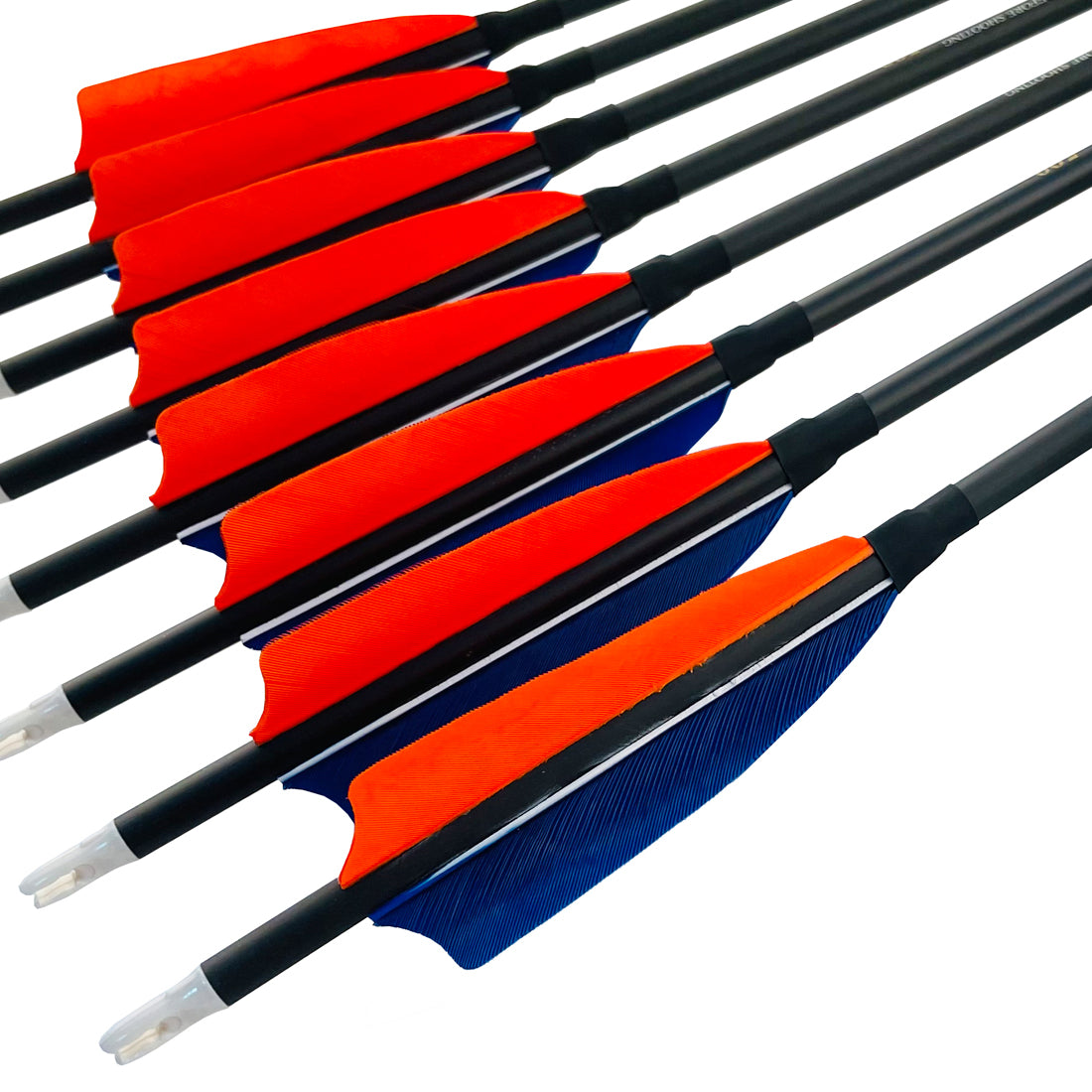 Pure Carbon Arrows 32" SP300-1000 Turkey Feather Compound Recurve Traditional Bow