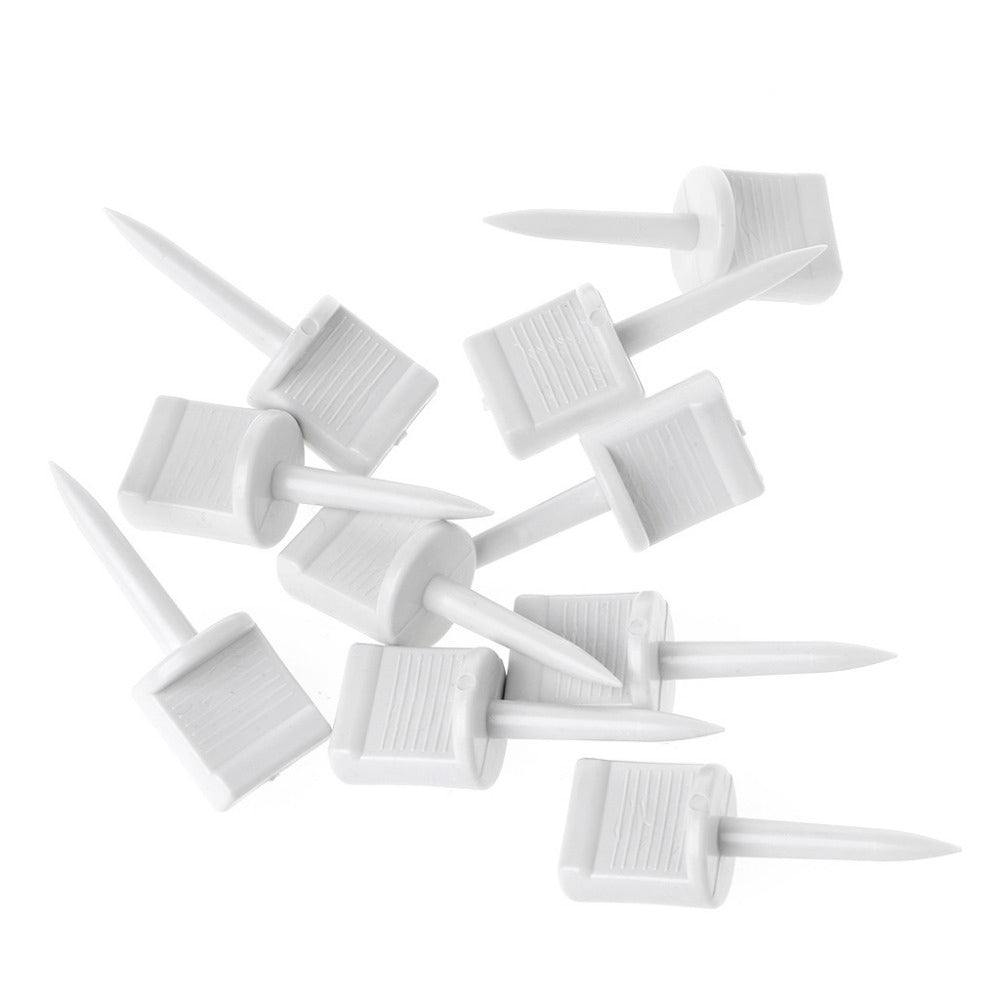 15-Pack Nail Pins Durable ABS Material Plastic Fixed Target Paper Target Pin Accessorie