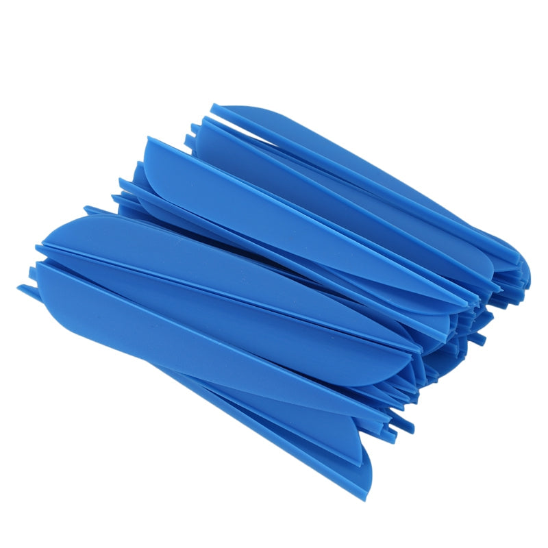 60-Pack/lot Rubber Arrow Vanes 1.75/2 / 2.5 / 3 / 4 / 5 Inches