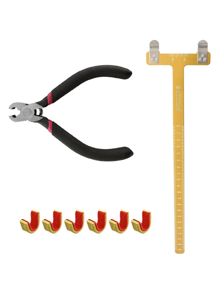 Adjustment Tool Bow String Nocking Points Pliers T Squares Tuning Ruler for for Recurve