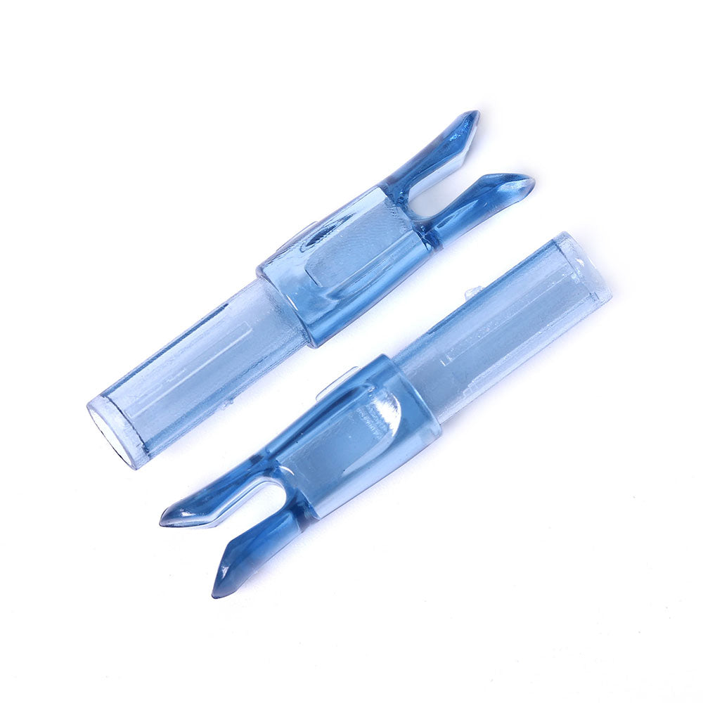 24-Pack Rapid Nocks Wide Open Angle Arrow End Y Nock ID 6.2mm Shaft DIY