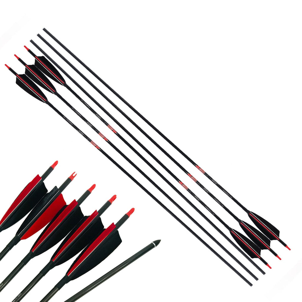 Pure Carbon Arrow Spine 300 340 400 500 600 700 800 Bow