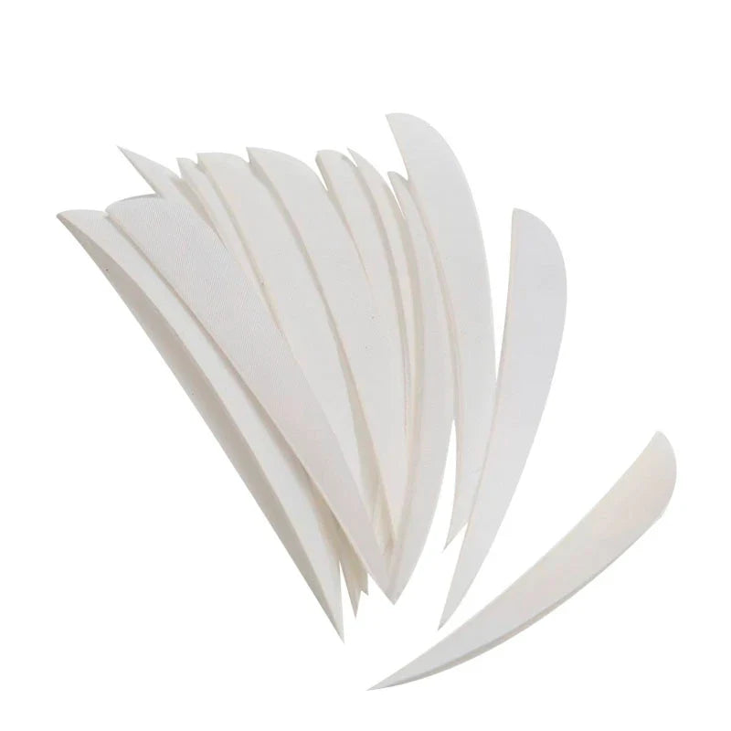 36-Pack 3/4/5 Inch Drop Turkey Feathers Fletching for DIY Arrows Compound Traditional Bow