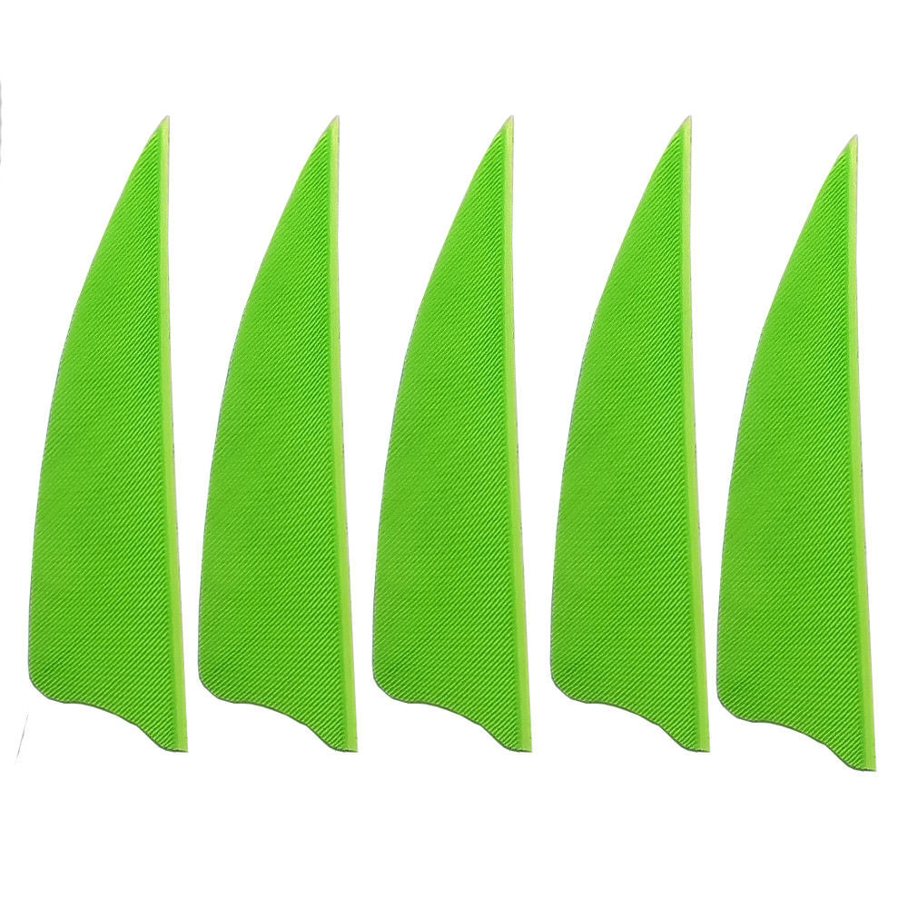 Natural Turkey Feather Fletching 3/4/5 Inch, Shield & Drop Shape, 36-Pack