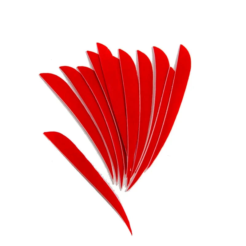 36-Pack 3/4/5 Inch Drop Turkey Feathers Fletching for DIY Arrows Compound Traditional Bow