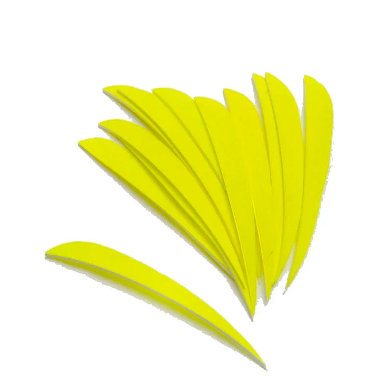 36-Pack 3/4/5 Inch Drop Turkey Feathers Fletching for DIY Arrows Compound Traditional Bow
