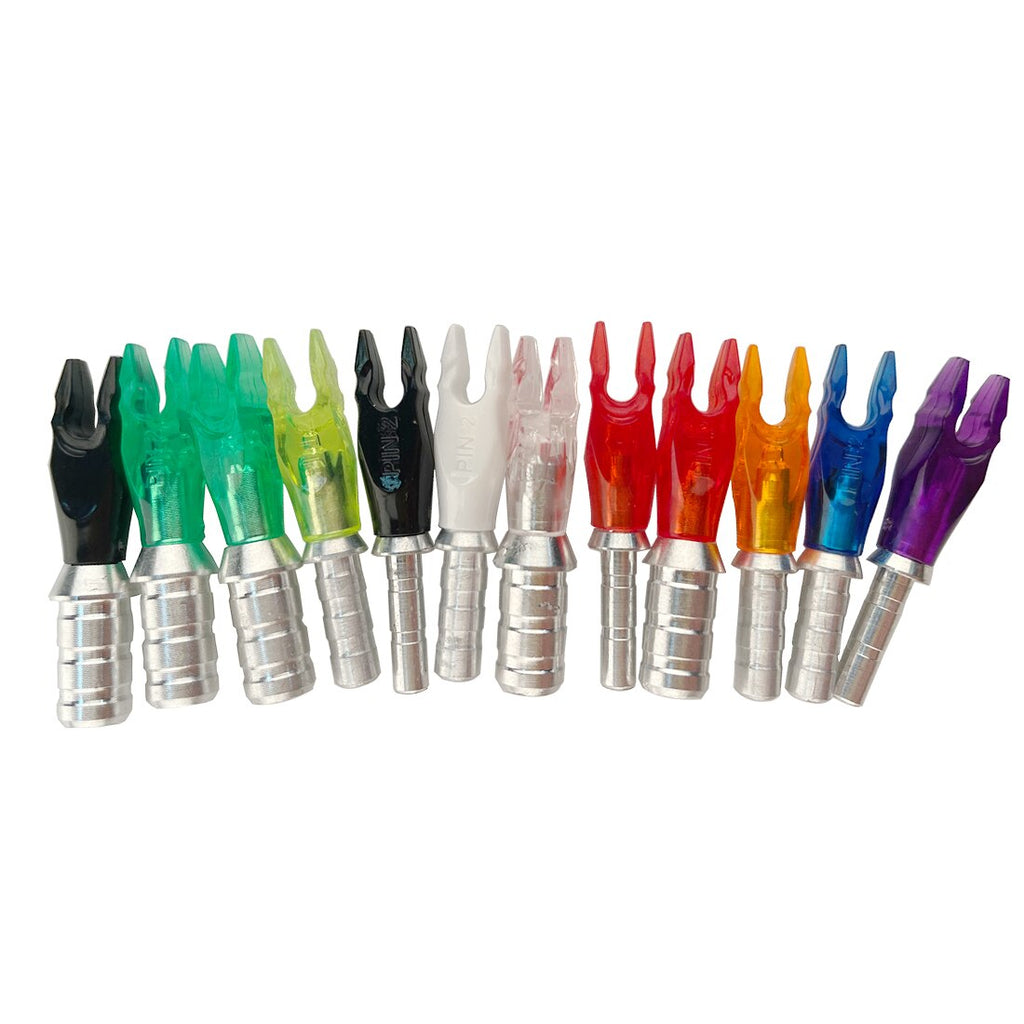 36-Pack Arrow Pin Nocks Set Pin1 ID3.2/4.2/6.2MM Arrow Shaft Compound Recurve Bow
