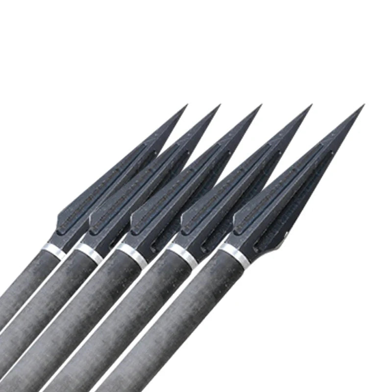 3/6/12-Pack Arrowheads Carbon Steel Rotary Arrow Heads Broadheads Tips Arrow Points for Compound Bow